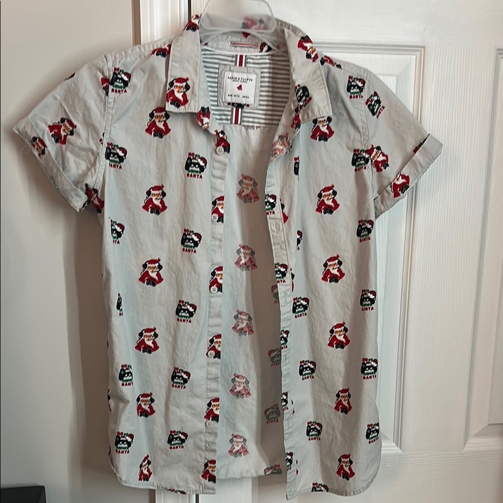 Denim & Flower Santa Gamer Tshirt
